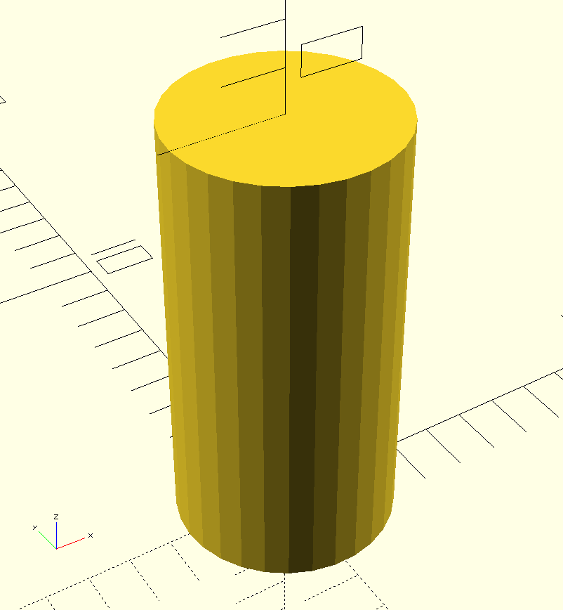 With 30 facets, this looks more like a cylinder.
